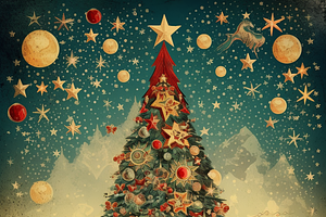 Vintage Christmas Tree