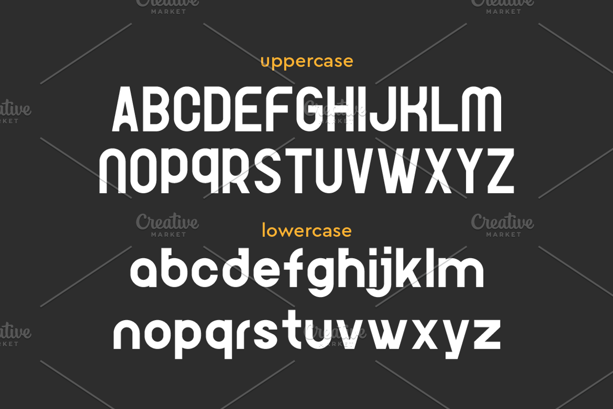 Obade Logo Font, a Sans Serif Font by Artiveko (Photo 2 of 7)