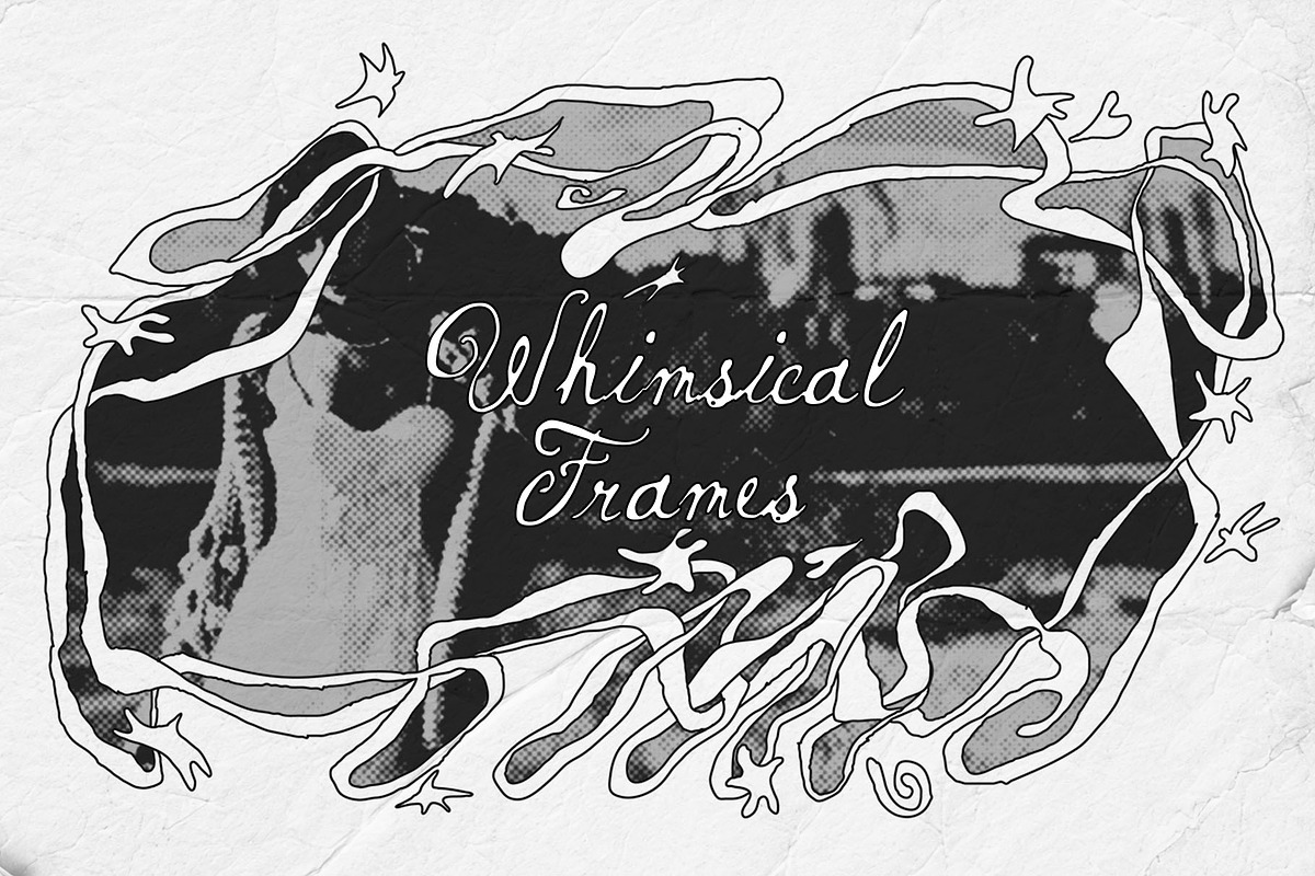 Whimsical Decorative Frames, an Object Graphic by Inartflow (Photo 1 of 12)