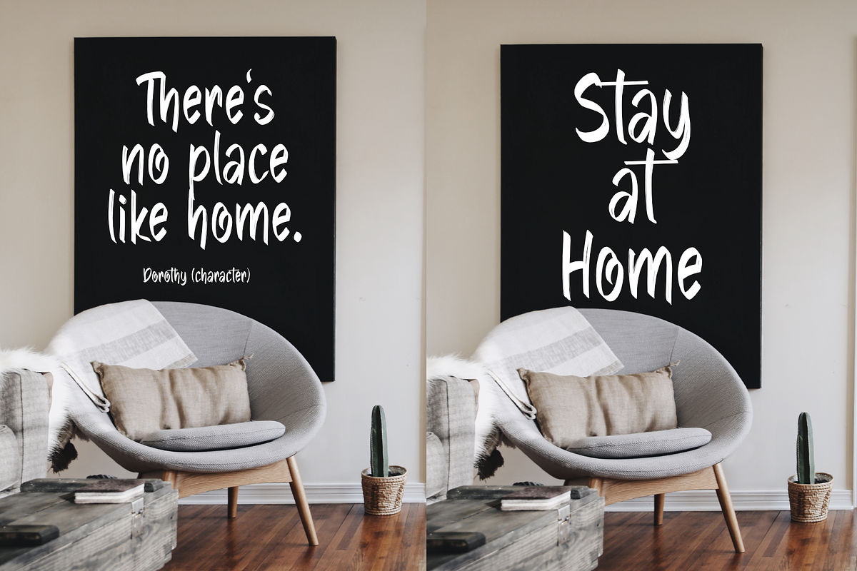 Strange Agent - Casual Brush, a Font by Dumadistyle (Photo 2 of 6)