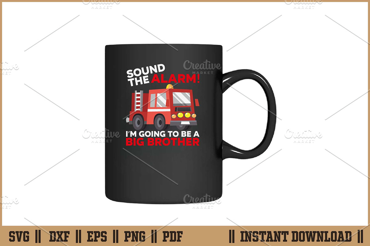 Sound The Alarm I'm Going To Be SVG, an Illustration by Handy Arts Studio (Photo 3 of 3)