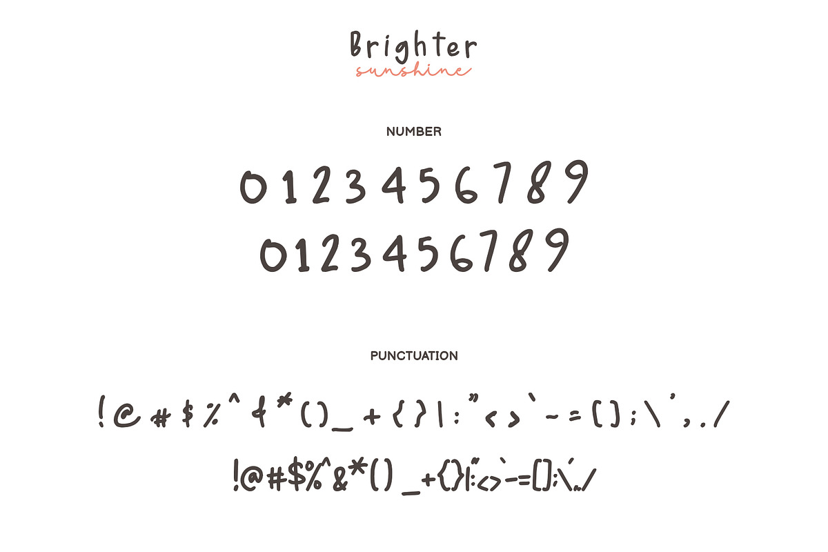 Brighter Sunshine| Quotable Font Duo, a Font by Analogous (Photo 12 of 13)