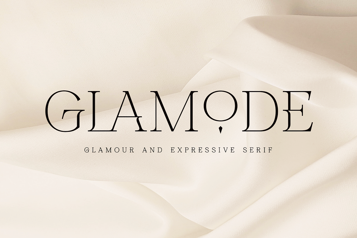 Glamode - Expressive Serif, a Serif Font by Typia Nesia (Photo 1 of 9)
