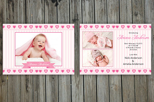 Birth Announcement Template-V01