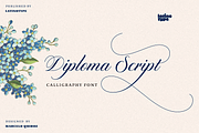 Diploma Script, a Script Font by Latinotype (Thumbnail 1 of 14)