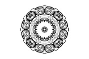 Elegant Mandala Line Art Collection, a Decorative Illustration by NJ Himel (Thumbnail 65 of 101)