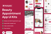 Prettyskin - Beauty Appointment App, an UI Kit Template by Minialis (Thumbnail 1 of 6)