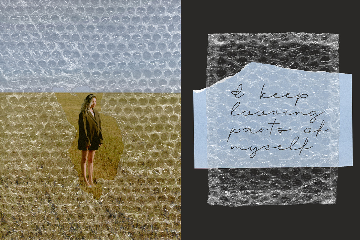 Pluriball: Bubble Wrap Overlays, a Texture Graphic by Anastasiia VNSK (Photo 6 of 19)