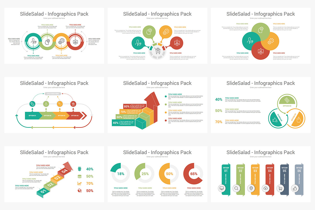 Best Google Slides Infographics Pack, a Presentation Template by SlideSalad (Photo 23 of 35)