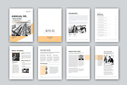 Annual Report | MS Word & Indesign, a Brochure Template by obayes (Thumbnail 2 of 17)