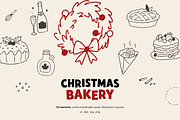 Christmas Bakery | Cozy Vector Pack, an Object Illustration by Nutalin Art (Thumbnail 1 of 13)