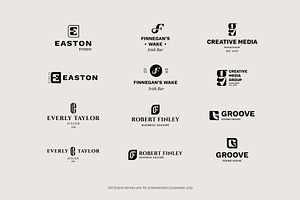 Lettermarks & Logo Templates