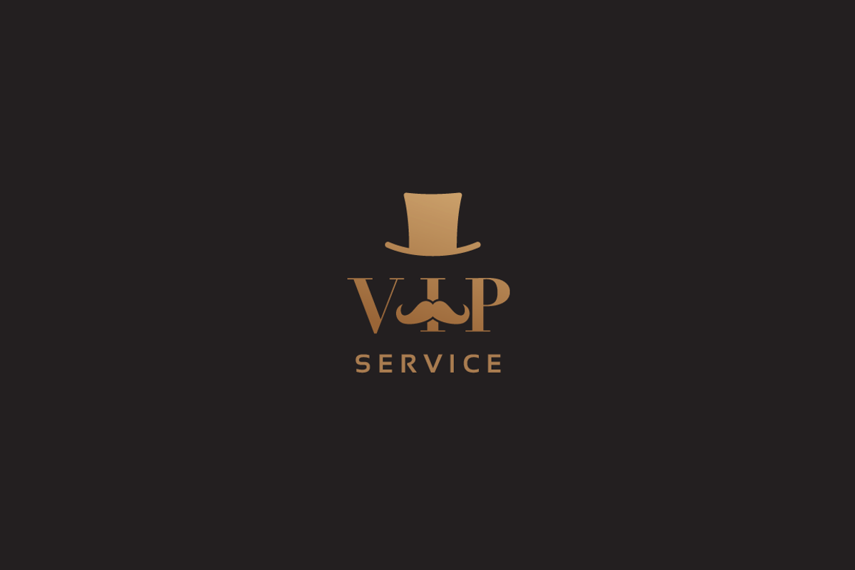 Vip service logo., a Branding & Logo Template by Anton Akhmatov