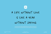 Blooming Flowers - Font Duo, a Script Font by Alpaprana (Thumbnail 7 of 10)