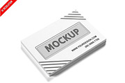 Business Card Flat Top-down PSD, a Product Mockup by Bruno's Shop (Thumbnail 1 of 3)