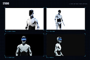 Humanoid AI - 12 JPG Backgrounds, a Background Graphic by Photocreo Michal Bednarek (Thumbnail 2 of 6)