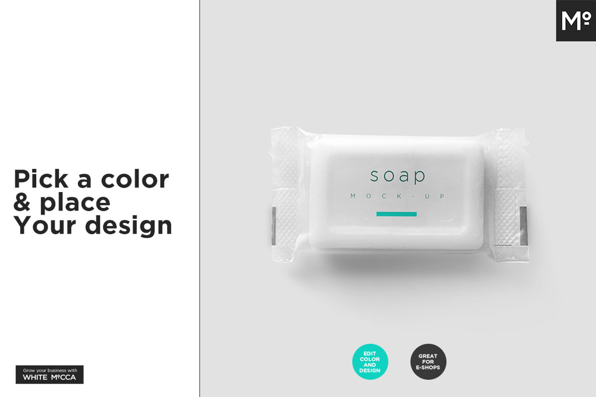 Soap and Sachete 6xMock-ups, a Household Mockup by Mocca Mockups Store (Photo 6 of 11)