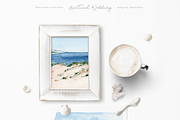 Nautical Beach Wedding Illustrations, a Decorative Illustration by Aquarellina (Thumbnail 19 of 34)
