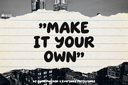 Bramivo | Bold Playful Display Font, a Handwritten Font by Everyday Perfection (Thumbnail 4 of 5)