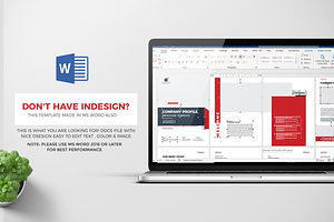 Corporate Profile, CANVA, DOCX, PPT