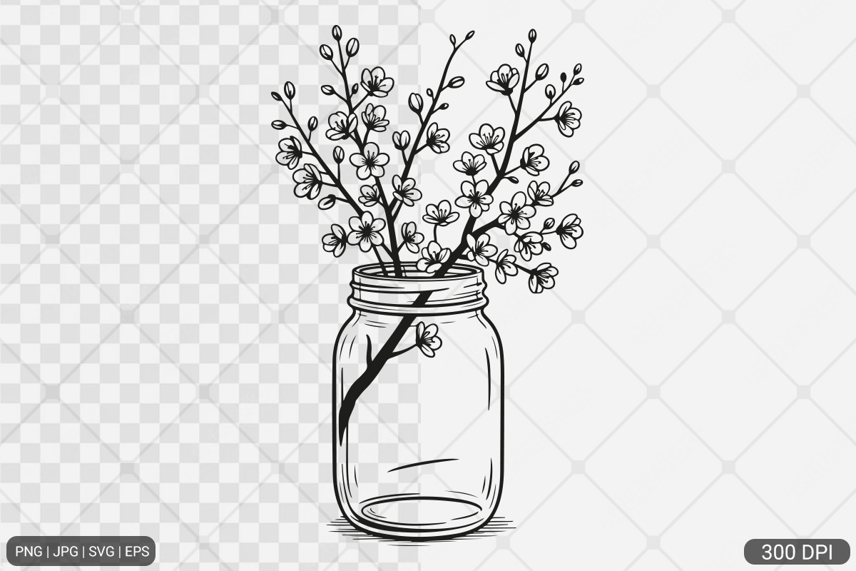 Cherry Blossom SVG PNG Bundle, an Illustration by Actual Pixel (Photo 2 of 33)