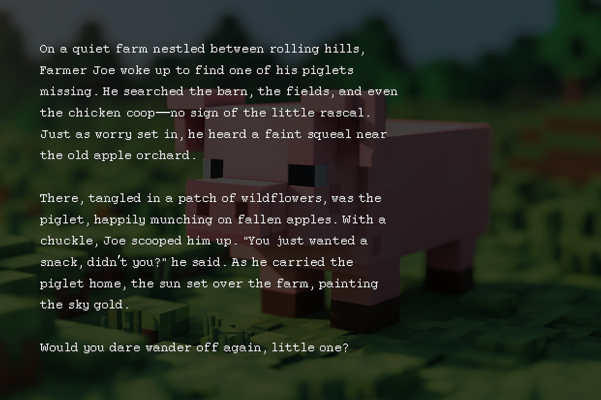Block Craft - 8-Bit Pixel Font, a Sans Serif Font by HipFonts (Photo 6 of 6)