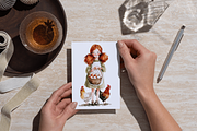 Whimsy Cottagecore Set, an Animal Illustration by GiraffeCreative (Thumbnail 18 of 20)