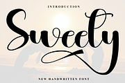 Sweety, a Script Font by InermediaSTUDIO (Thumbnail 4 of 8)