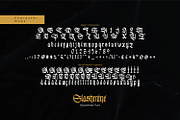 Slashmine, a Blackletter Font by Vintage Division (Thumbnail 9 of 10)