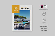 Hotel/Resort Brochure Template, a Brochure Template by xtratimebd (Thumbnail 1 of 9)