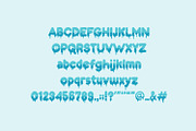 Melted Drop – Melting Color Font, a Handwritten Font by Rashdrawn (Thumbnail 2 of 8)