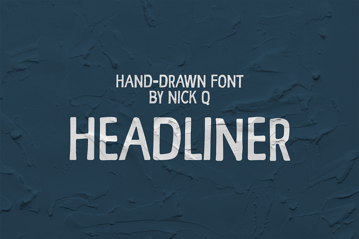 Poster Font Bundle, a Font by nickqtx (Photo 7 of 8)