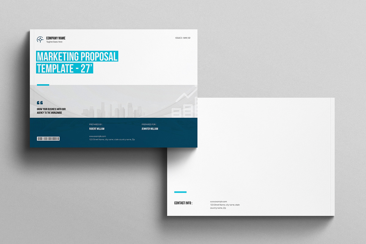 Marketing Proposal Landscape, a Brochure Template by E-Type (Photo 7 of 7)