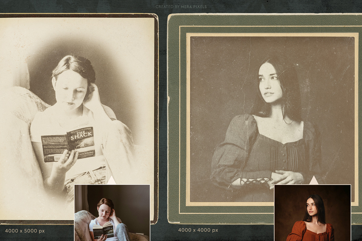 Vintage Photo Maker, an Action Add-On by Mera Pixels (Photo 11 of 12)