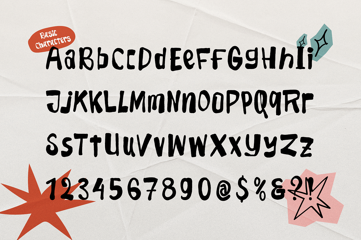 Rokam Letter | Hand Drawn Display, a Handwritten Font by gracetype_studio (Photo 9 of 11)