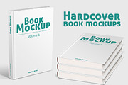 Hardcover Book Mockups, a Print Template by Picseel (Thumbnail 1 of 5)