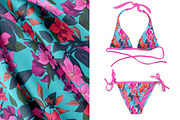 Pink Blooming Floral Patterns, a Pattern Graphic by Ninterints (Thumbnail 13 of 20)