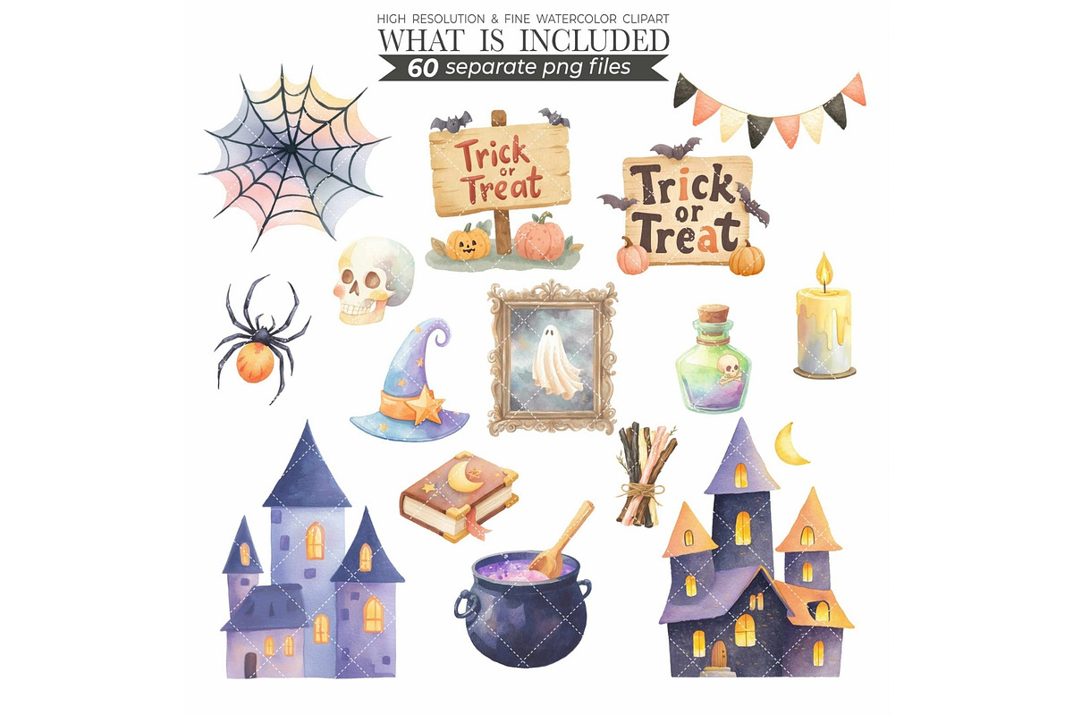 Silly Goose Halloween Clipart, an Illustration by CharmClipart (Photo 7 of 8)