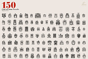 150 Coat Of Arms - Bundle, an Illustration by MARTINI Type Designer (Thumbnail 3 of 3)