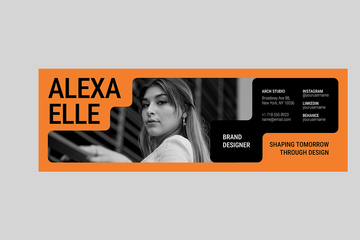 Modern Email Signature, an Email Template by Neermana (Photo 2 of 4)