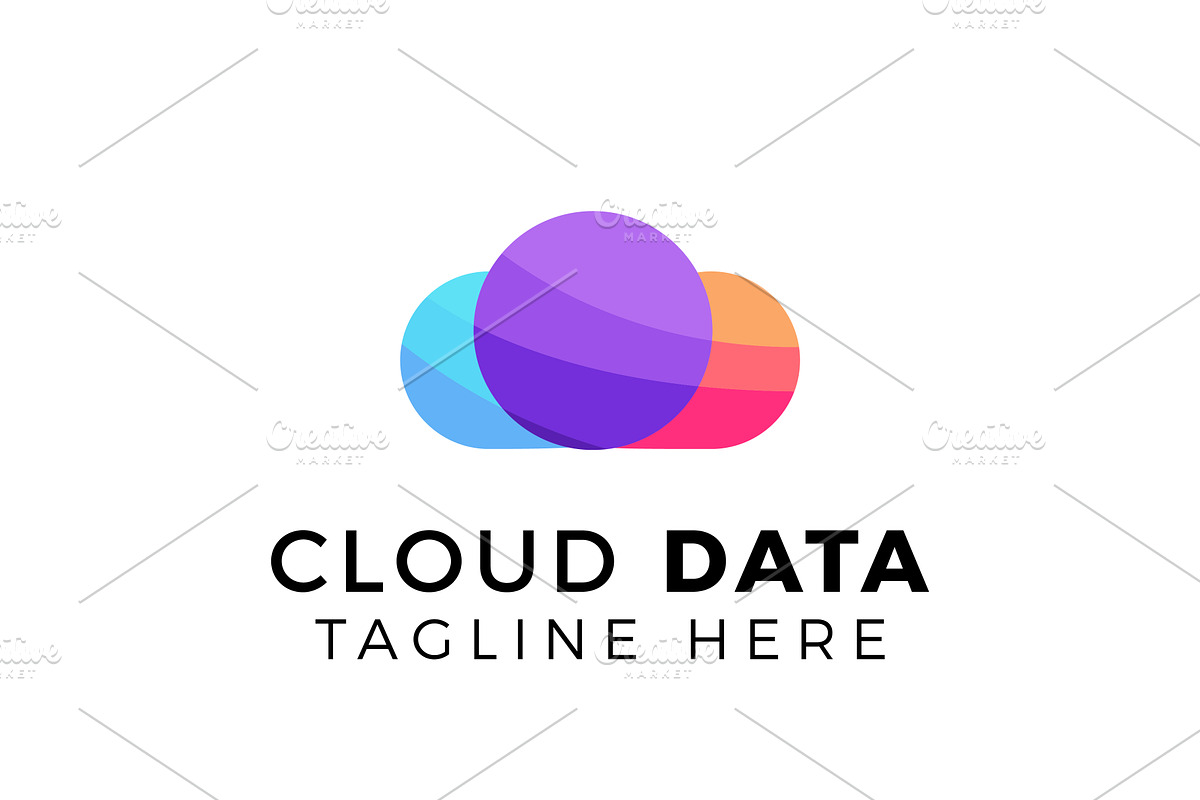 Cloud Server Logo Design