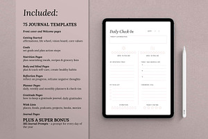 Journal Template Bundle For Canva