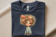 Quirky Valentine Day Girl Clipart, an Illustration by SinaCreation (Thumbnail 10 of 11)