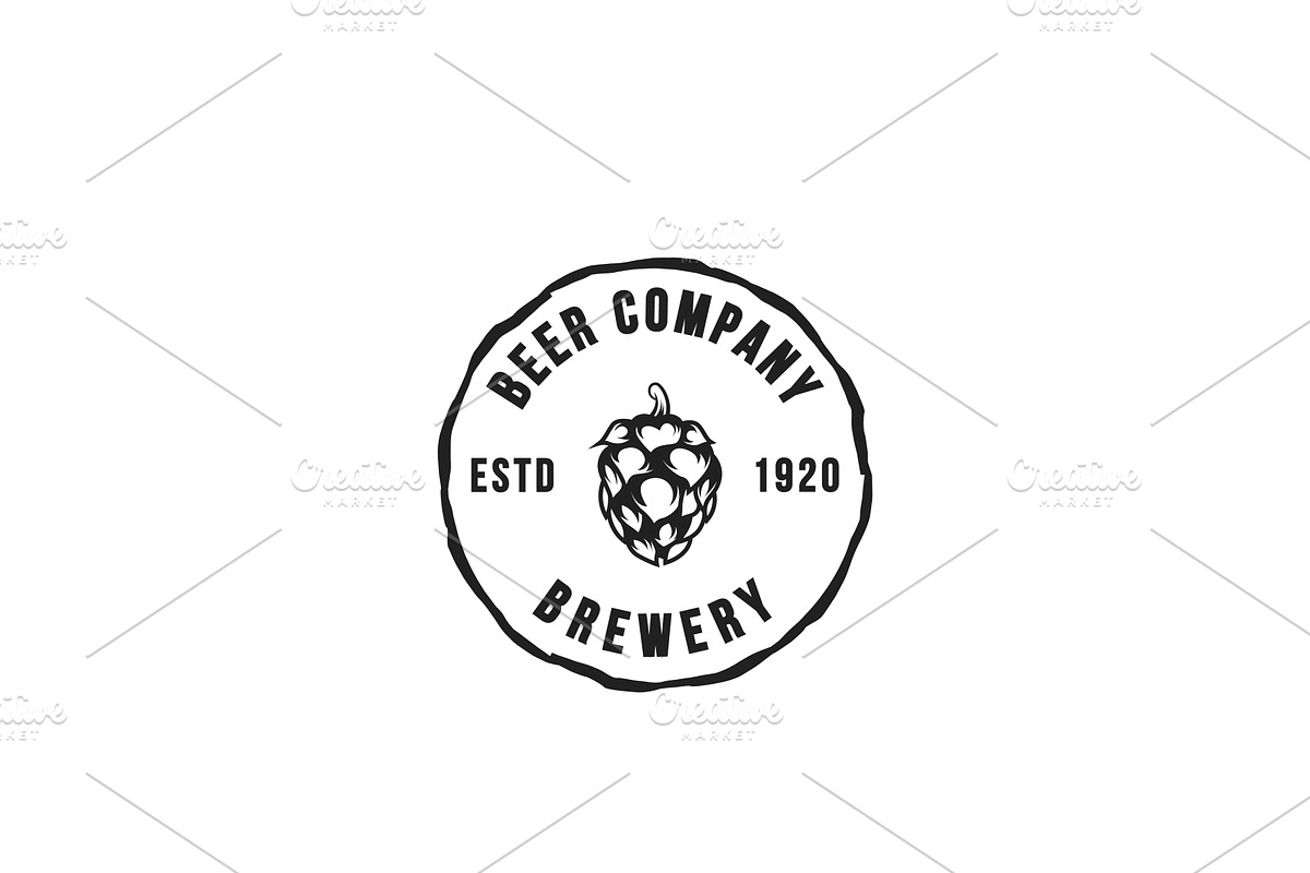 Vintage Beer Logo Design, a Branding & Logo Template by AlvinStd