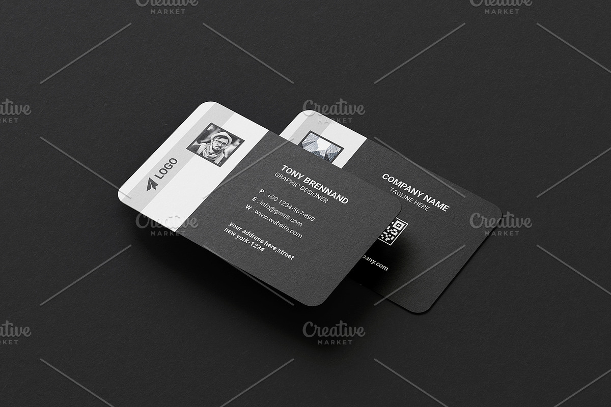 business card, a Business Card Template by creative-som (Photo 1 of 3)