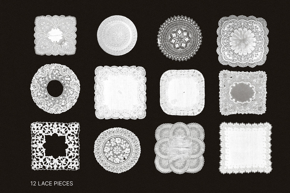 Lace, Frames, Doilies & Overlays, a Texture Graphic by Anzhelika (Photo 10 of 12)