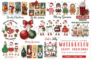 Funny Christmas Sublimation Bundle, an Illustration by CreationArt