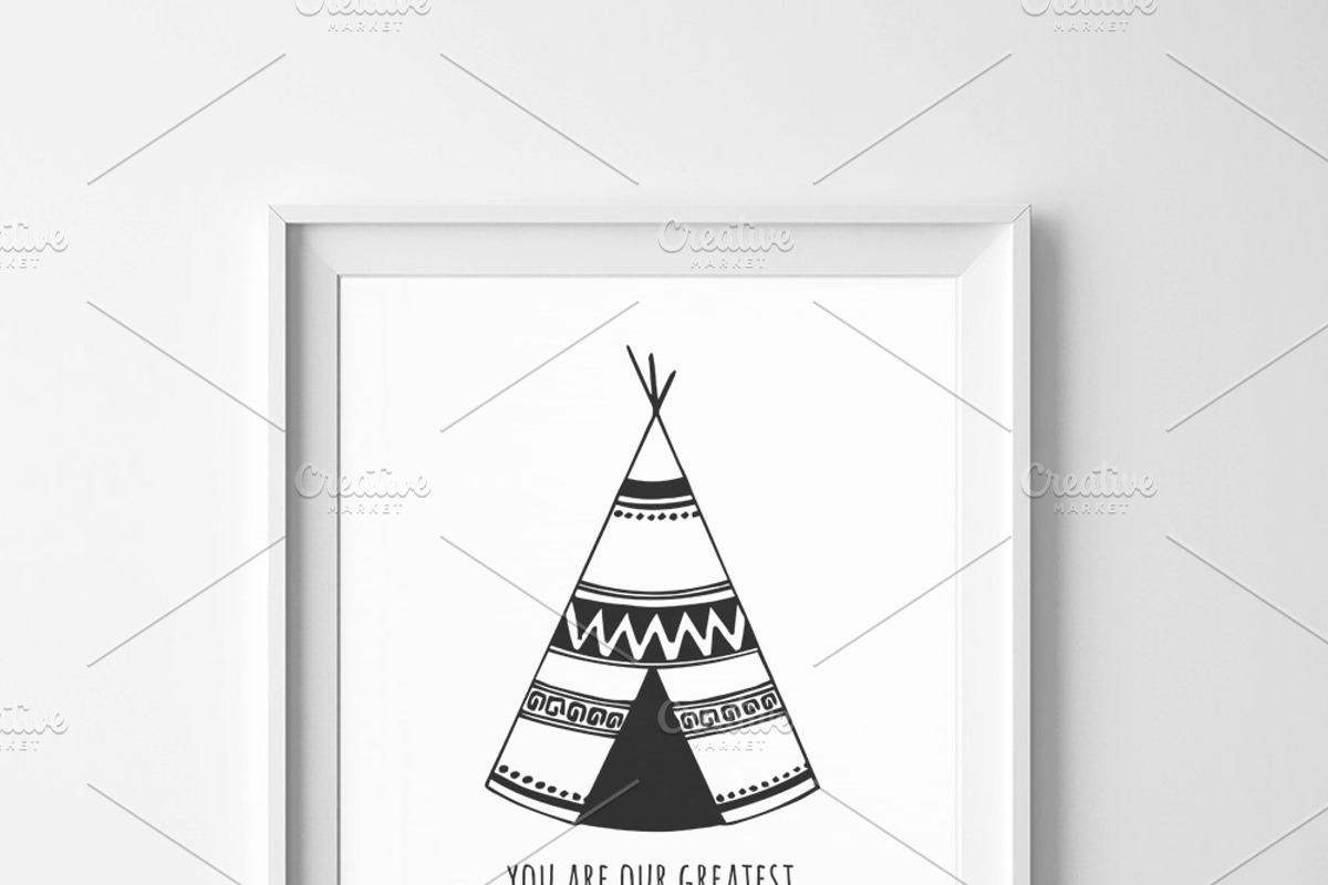 Tribal - Hand Drawn design elements, an Illustration by DigitalCloud (Photo 5 of 5)