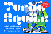 Turbo Aquile Modern Display Serif, a Serif Font by timelesstype.co (Thumbnail 1 of 20)