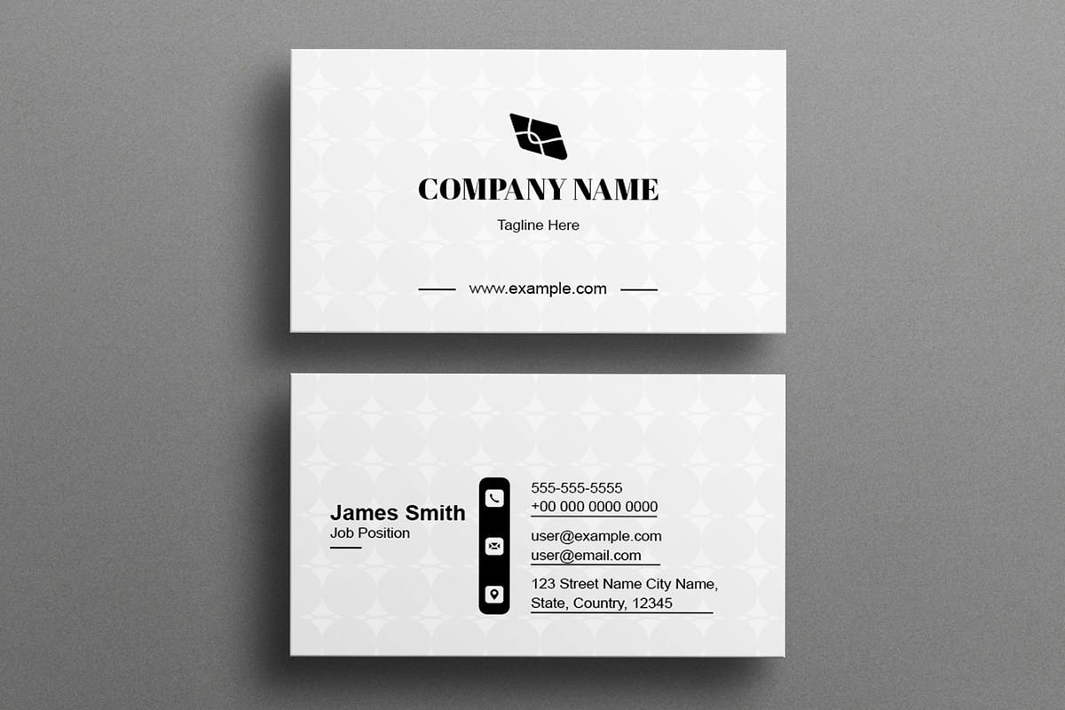 Business Card Template Layout, a Business Card Template by MightyDesign (Photo 3 of 6)